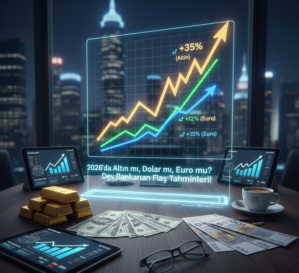 2026’da Altın mı, Dolar mı, Euro mu? Dev Bankaların Flaş Tahminleri!